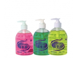 H-125洗手液（500ML，粉，绿，黄）
